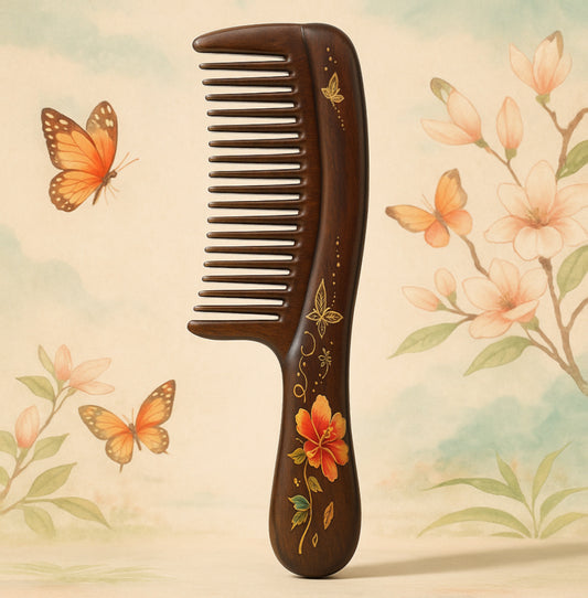 Milky Way Romance – Traditional Chinese Massage Comb Gift
