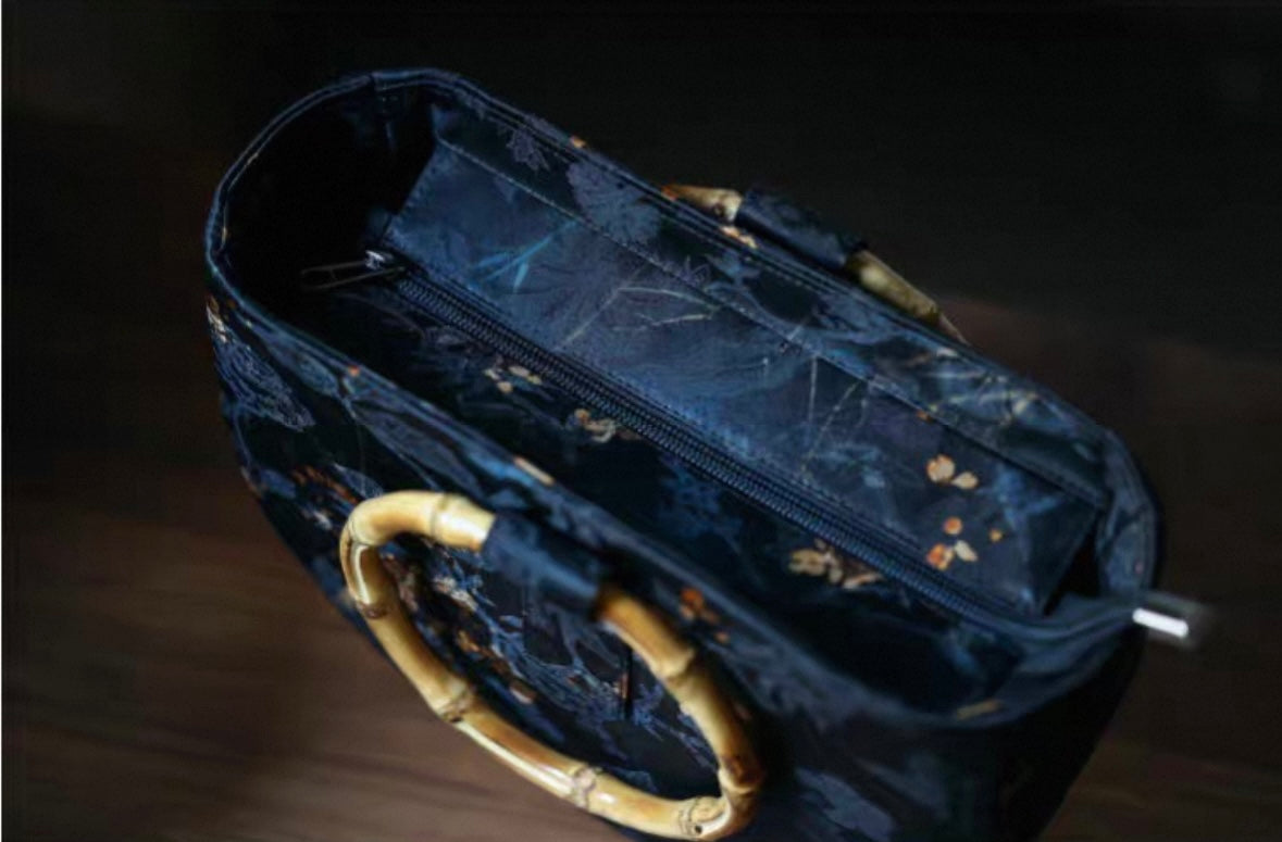 Oriental Grace Silk Handle Bag – Chinese Heritage Gift