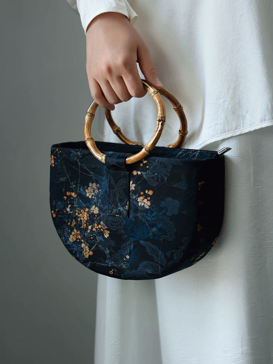 Oriental Grace Silk Handle Bag – Chinese Heritage Gift