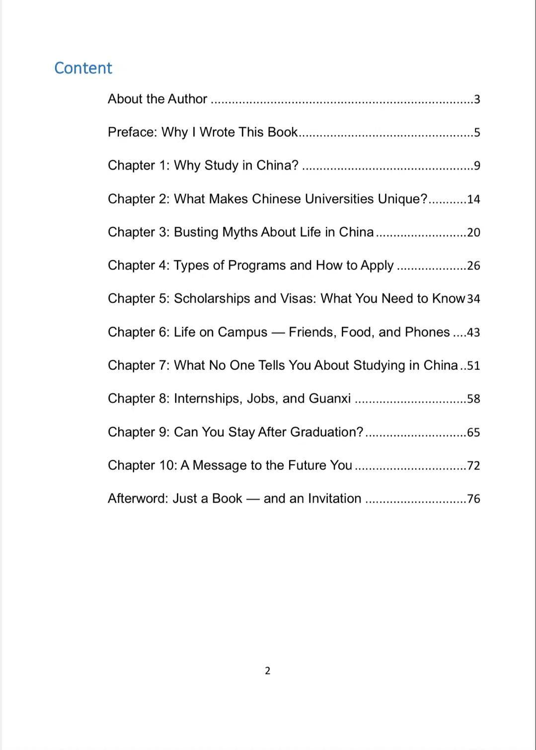 Guide to Studying in China (Digital book)