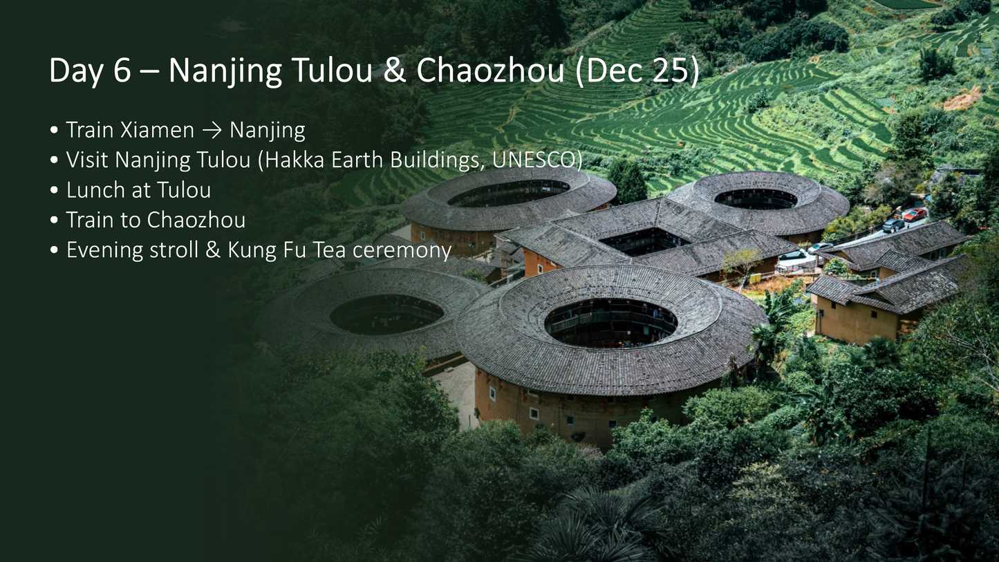 Warm South China Winter Journey: 10 Days of Culture & Innovation